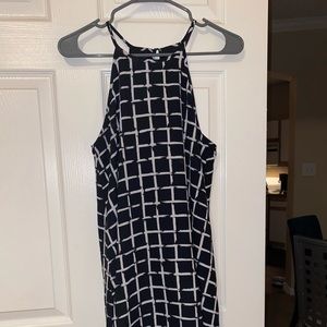 Forever 21 black and white dress